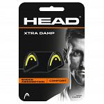 Head Xtra Damp Black / Yellow 2 szt.